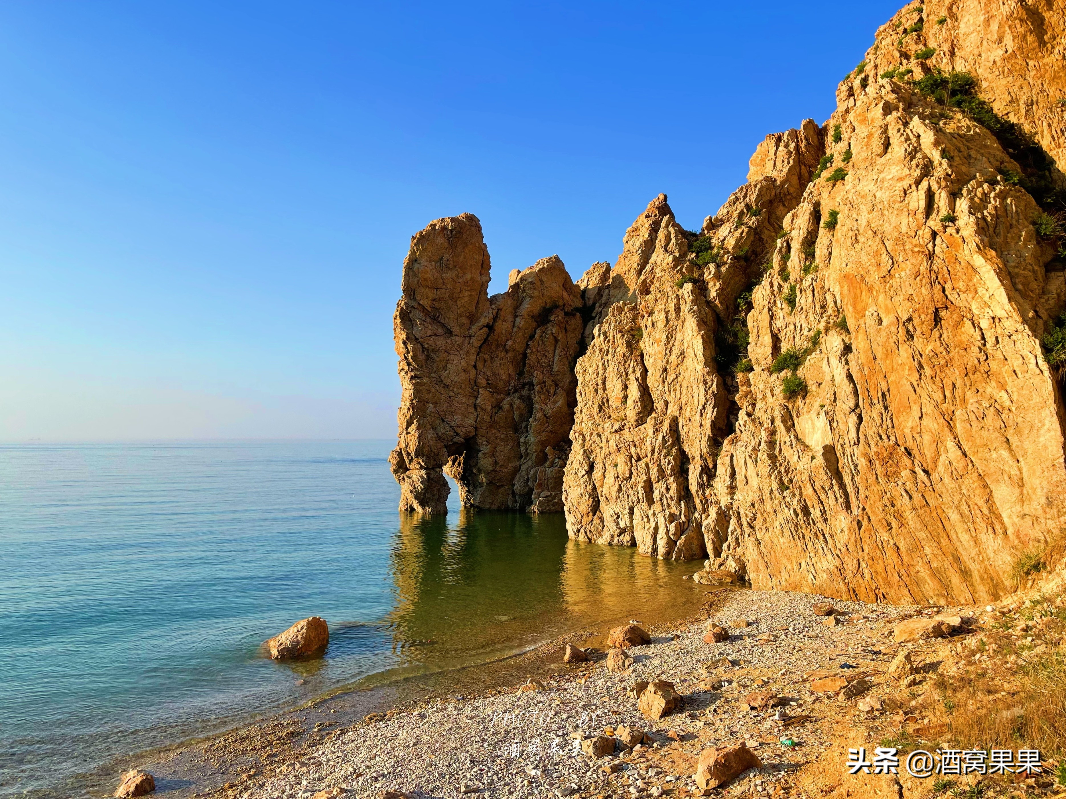 大连瓦房店排石景观攻略,大连排石景区冬季
