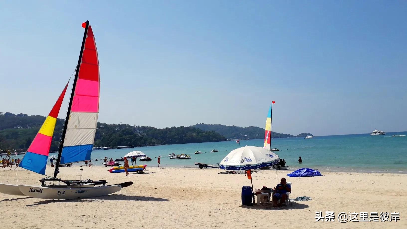 泰国普吉岛机场到芭东海滩距离,普吉岛卡伦海滩到芭东海滩多远
