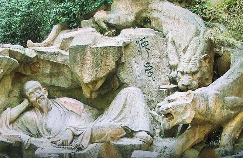 杭州西湖美景虎跑梦泉,杭州天下第三泉虎跑泉