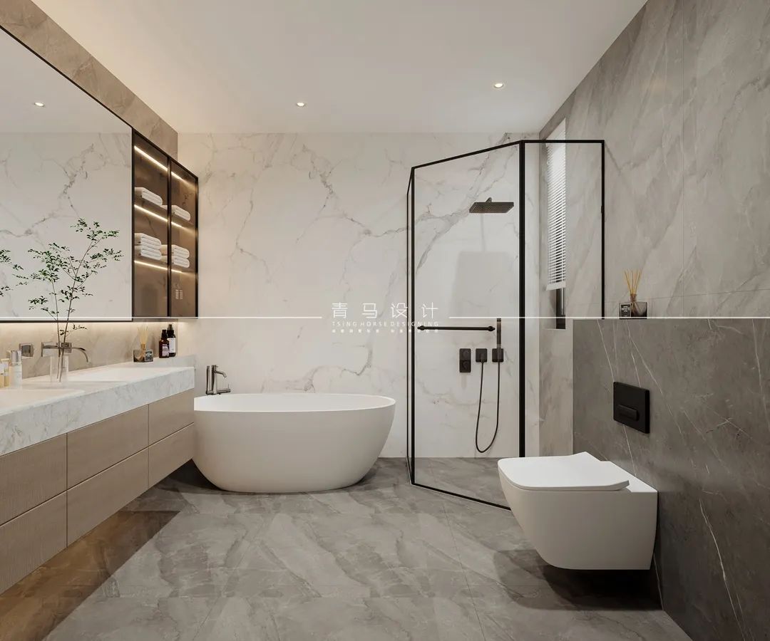 彭家坪龙湖景粼天著大平层样板间,龙湖景粼天序165大平层