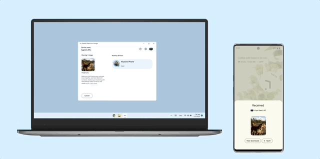【Windows】GoogleNearbyShare：与Android手机文件互传水土难服