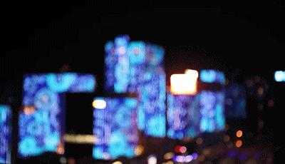 夜场灯光海淀,海淀北部春节灯光秀