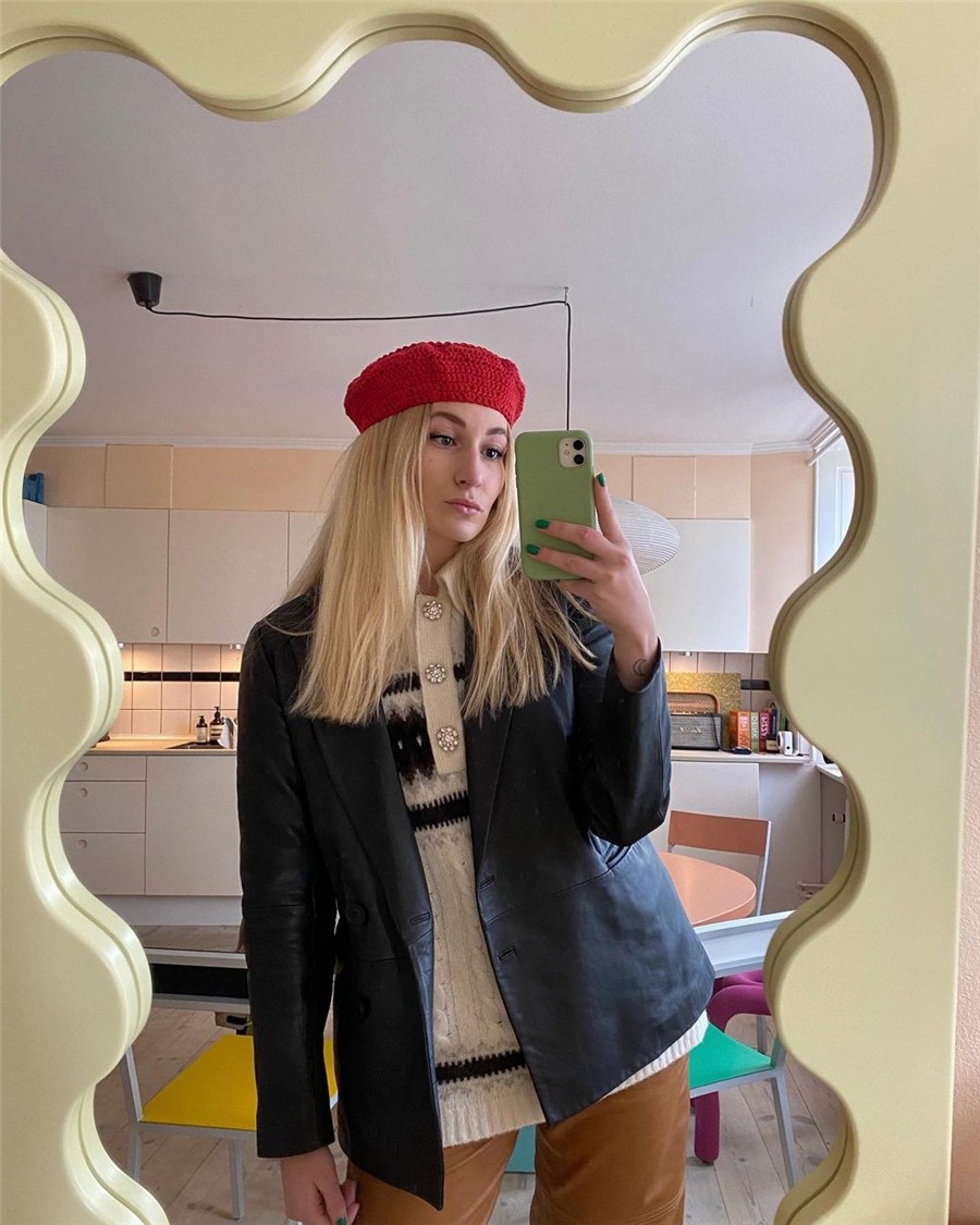 冬季显脸小的帽子推荐挡脑门儿,又好看又显脸小的暖和帽子