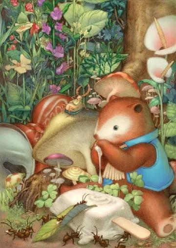 网友画的教材封面,网友画的小学教材插画对比图