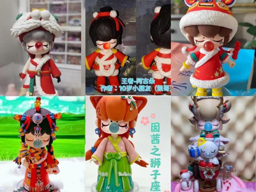 粘土手工人偶赚钱吗,捏黏土手工赚钱吗