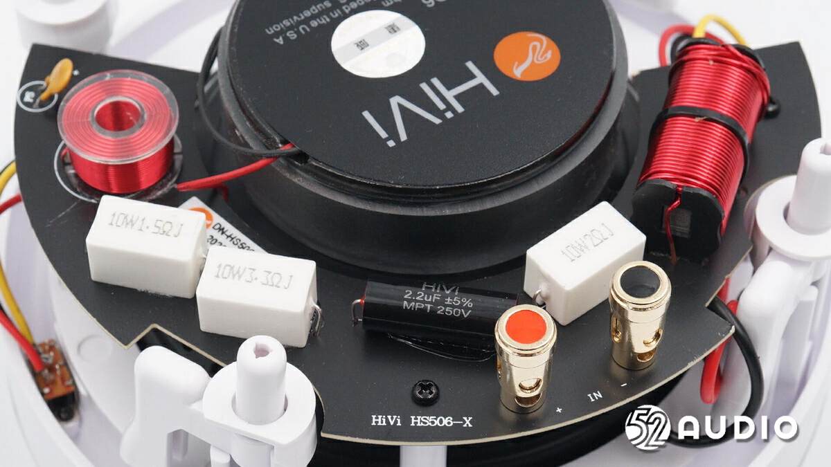 惠威cq6-bt扬声器接线图,惠威cq6吸顶音响后面如何连线