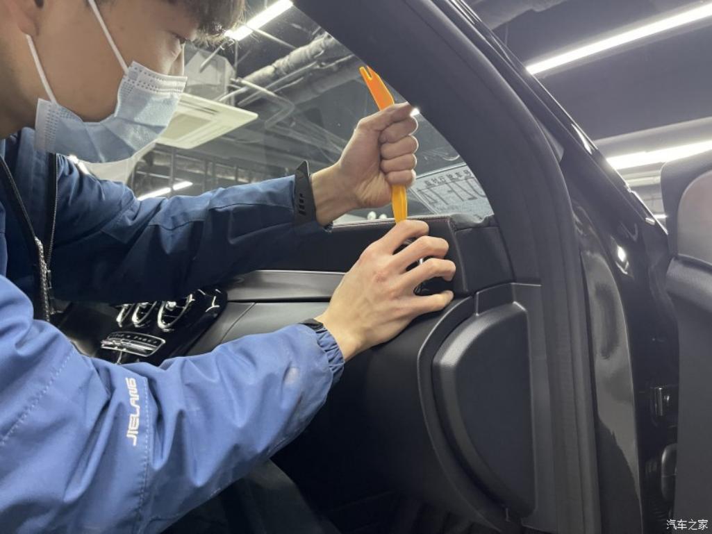 奔驰c43amgcoupe内饰改装,奔驰c43旅行版改装大包围