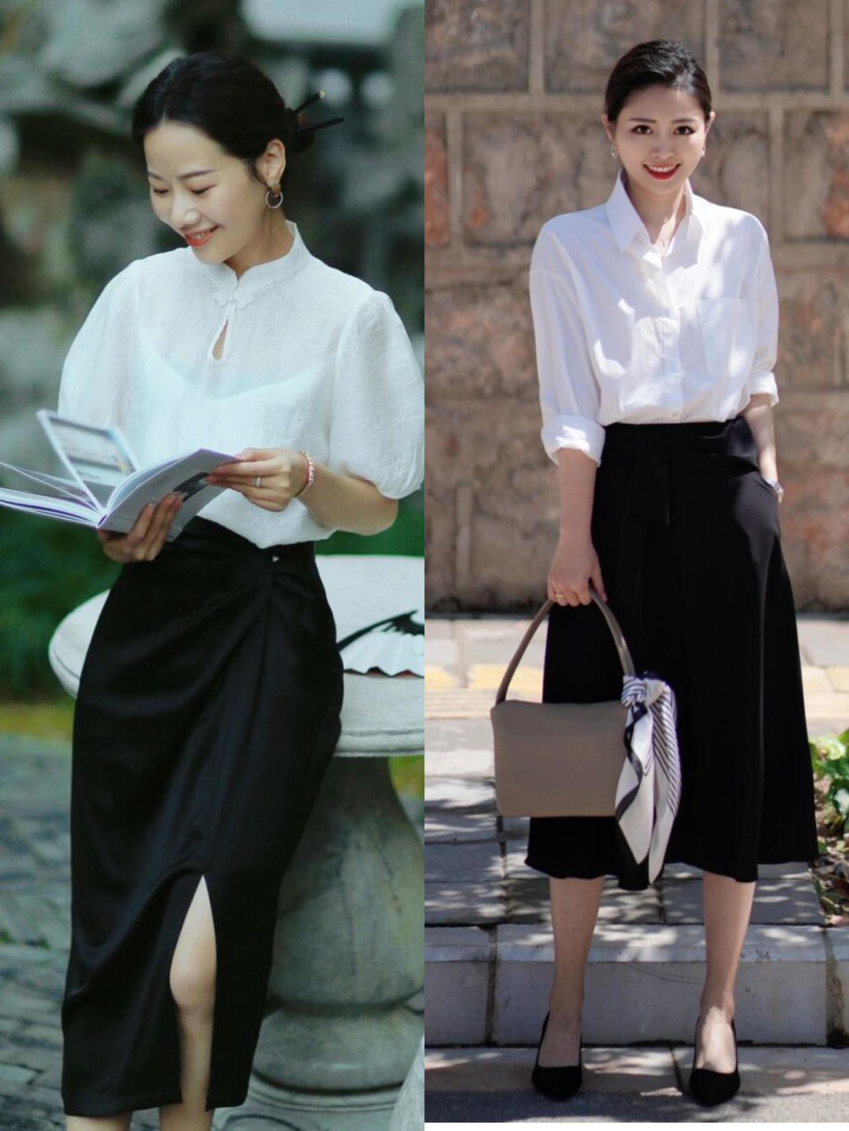 今夏最新流行半身裙,时髦半身裙让你满满的少女感