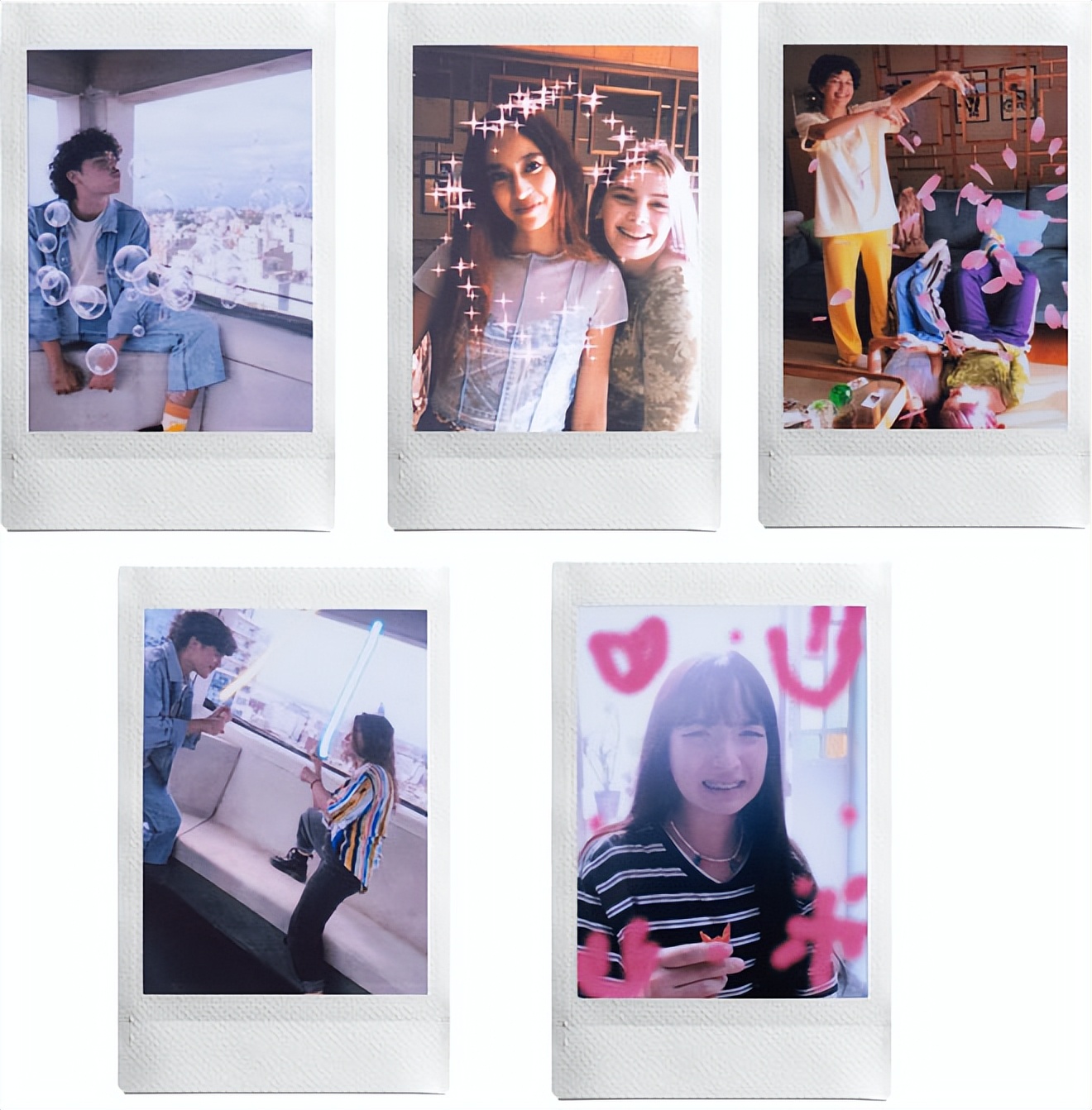 富士数码照片打印机2代,富士instaxshare手机照片打印机