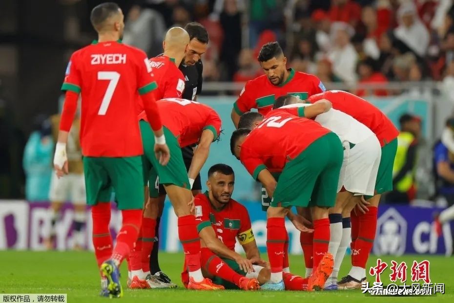 2022年克罗地亚vs摩洛哥季军赛,克罗地亚2比1摩洛哥颁奖仪式