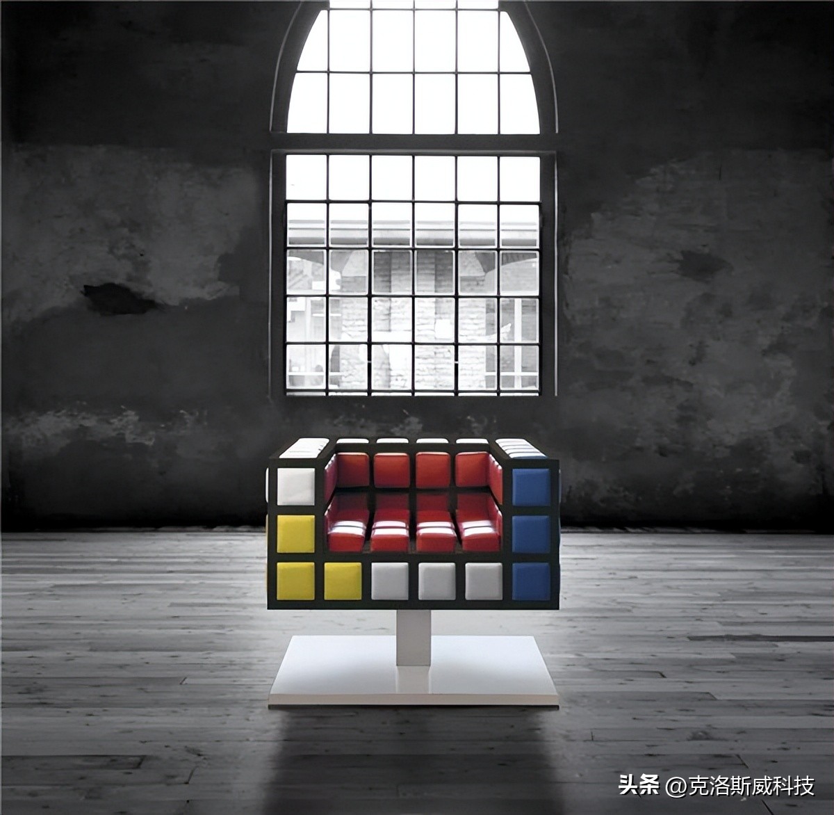 红黄蓝蒙德里安色彩,蒙德里安红黄蓝色彩搭配