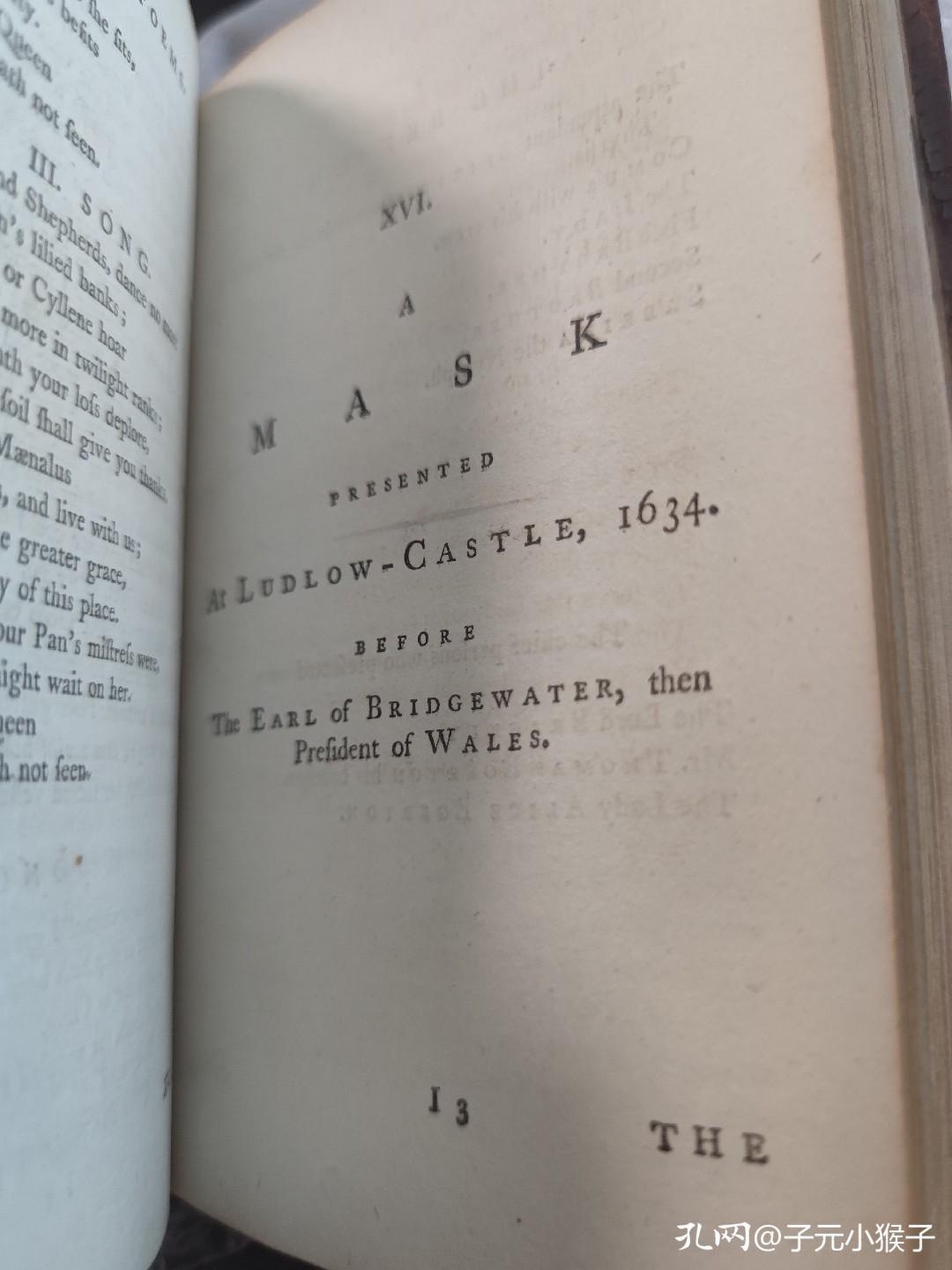 翻出这本我所有书中年代最久者，1790年出版的《英国诗人作品集》