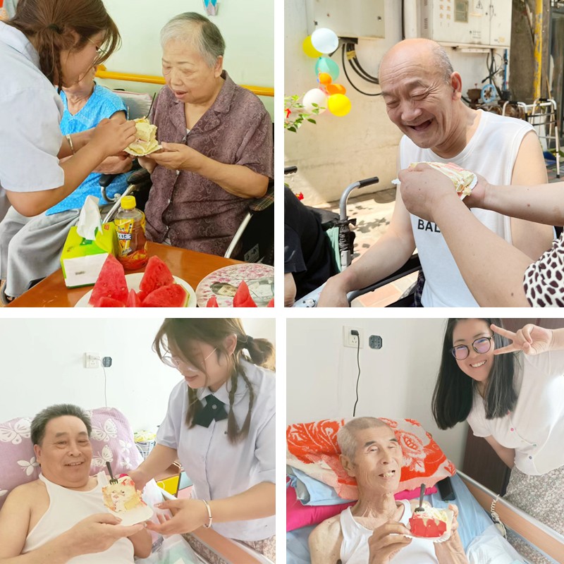 陶乐家养老丨共庆陶乐八周年，一碗生日面，情长岁安康