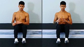 虐腹运动瘦肚子马甲线日本方法,沉浸式虐腹八分钟腹肌马甲线