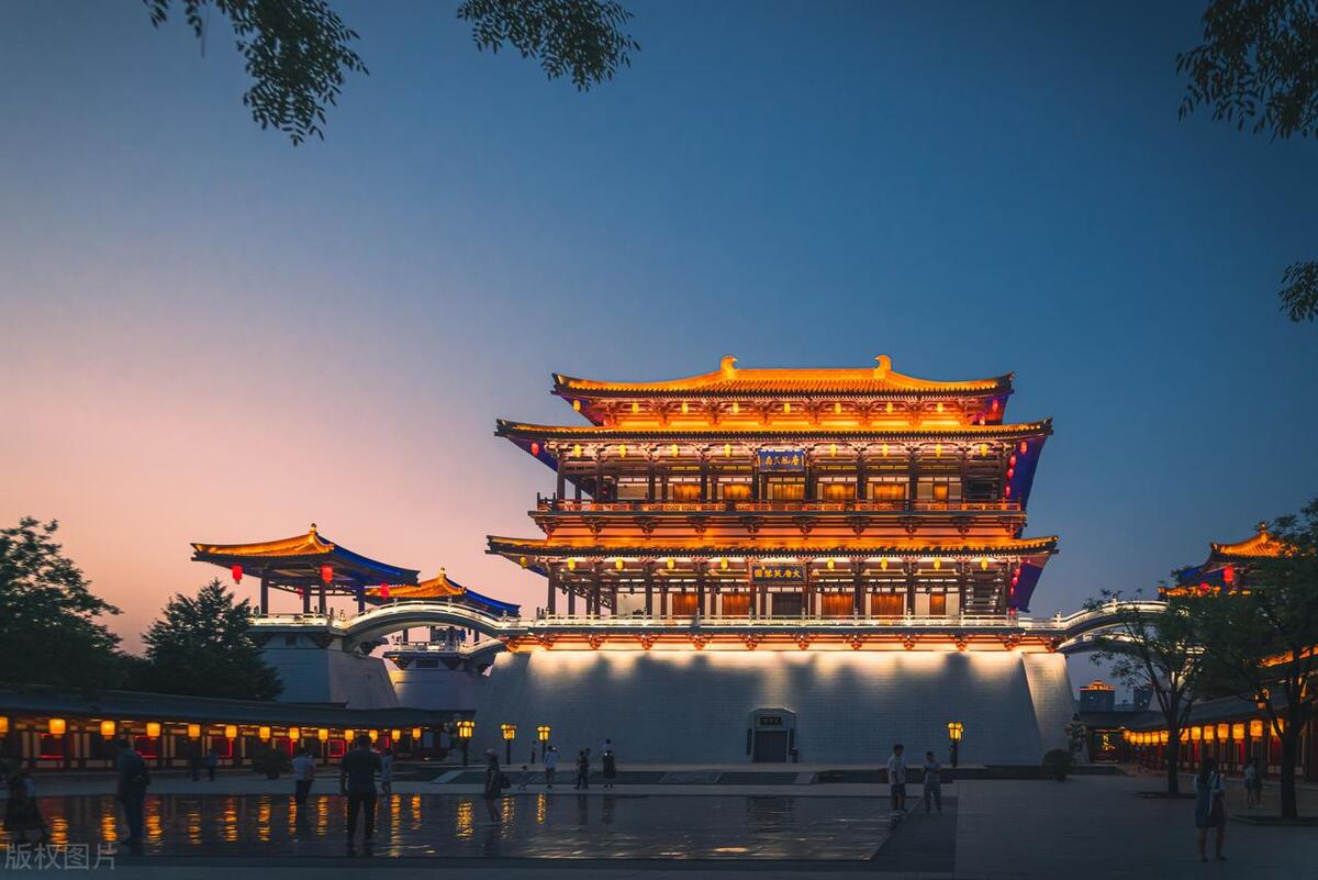 西安古都美景在哪里,千古名都西安