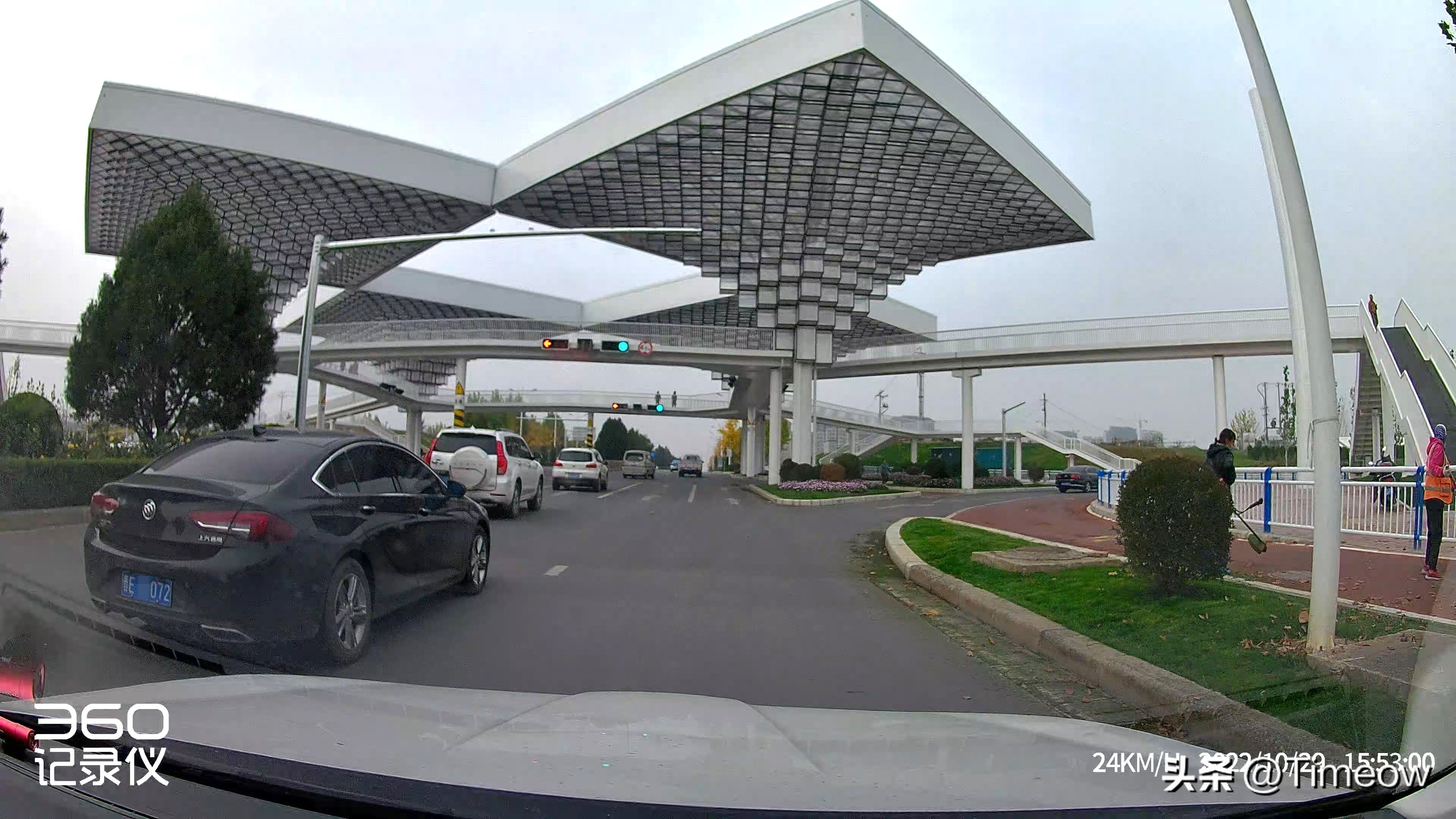 360行车记录仪k980夜间测评,360记录仪g3003k和k980哪个好