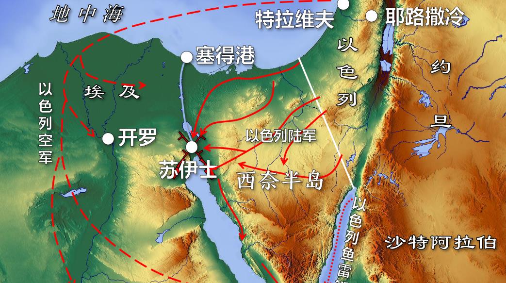 攻破巴列夫防线！埃及一雪前耻后，为何会面临美苏二选一的局面？