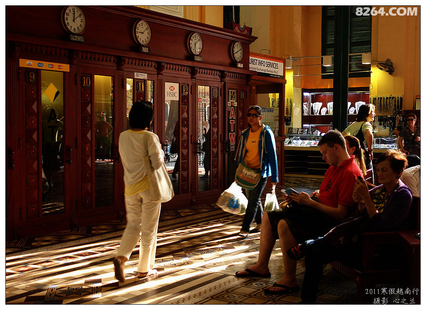 越南旅游者胡志明,胡志明市百年邮局