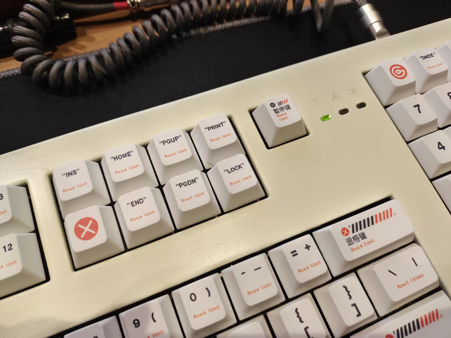 樱桃cherry键盘侧刻,cherry樱桃键盘g80