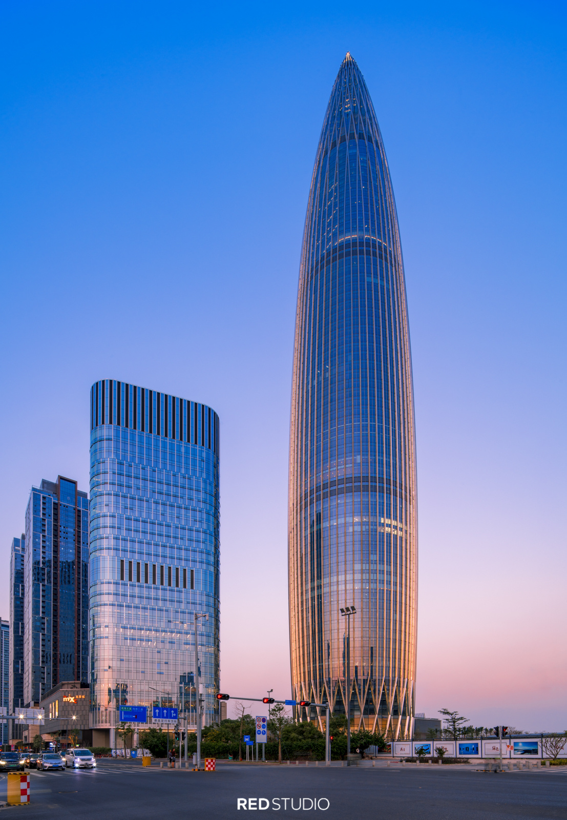 华润建的双子塔,华润中原超级总部基地超高层