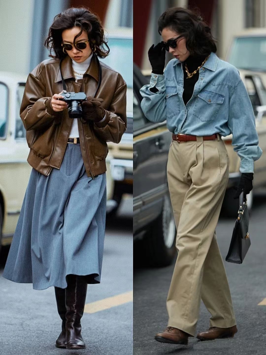 这个秋冬爱上“复古风”，优雅时尚又精致，邂逅更美的自己