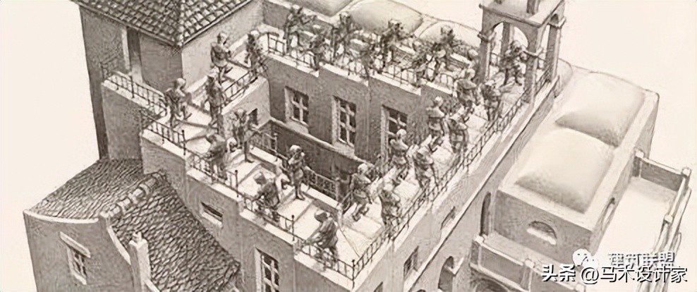 不可能的图形：插画家埃舍尔创造的那些脑洞大开的作品