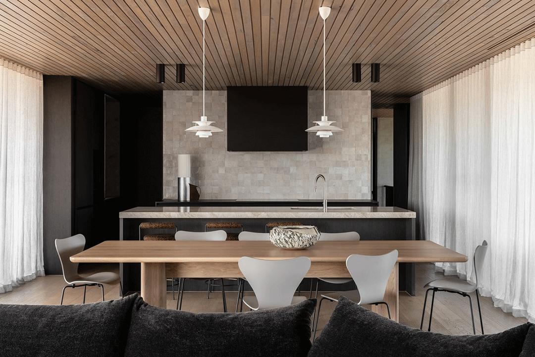 花园式极简清水混凝土别墅,混凝土极简别墅