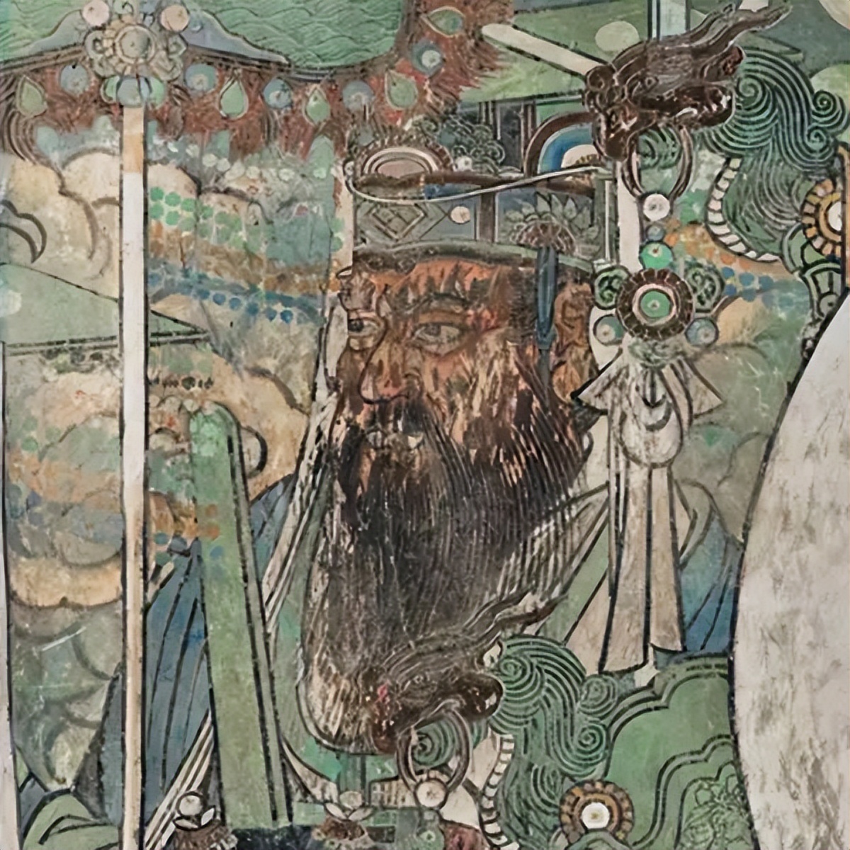 永乐宫三清殿里有几位神仙,永乐宫壁画道家神仙