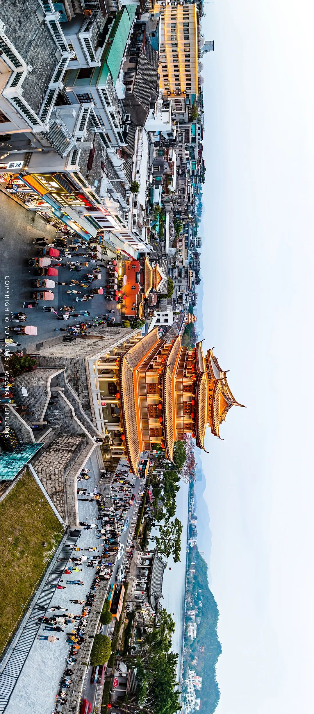 潮州古城别样的风景,瞰见潮州