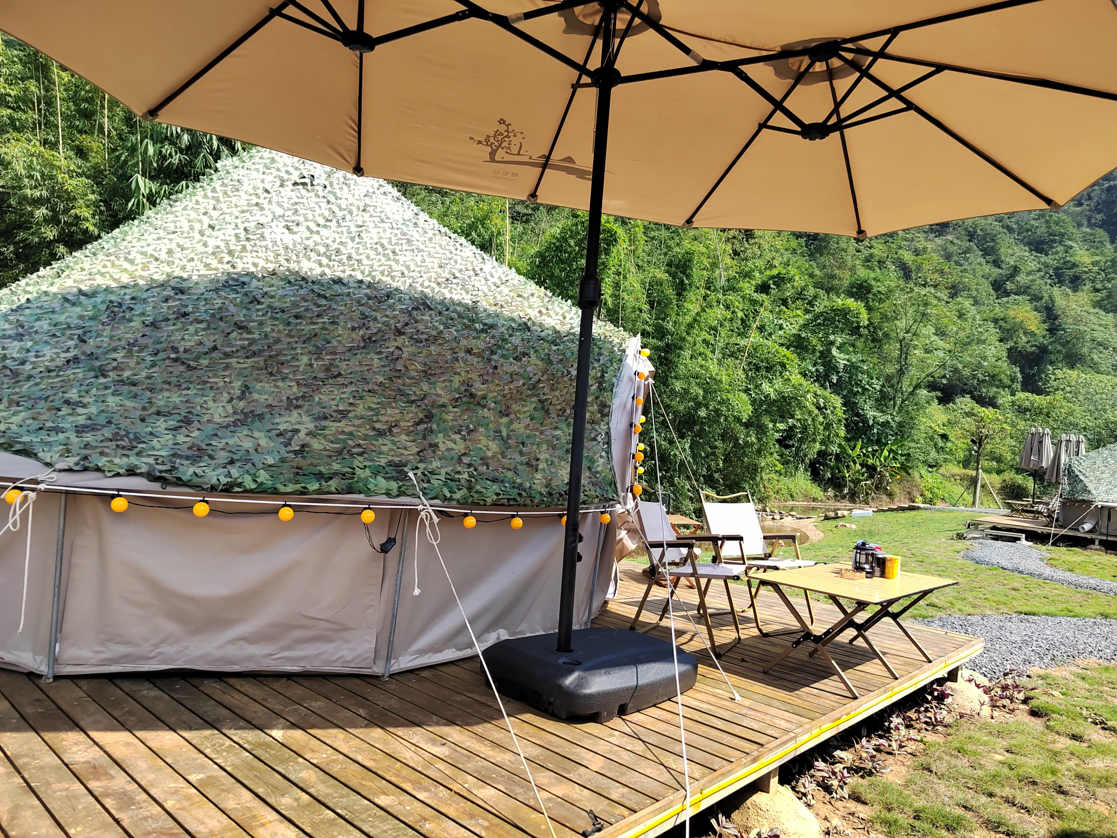 清远英德峰林晓镇精品露营地,清远英德湖畔野奢露营