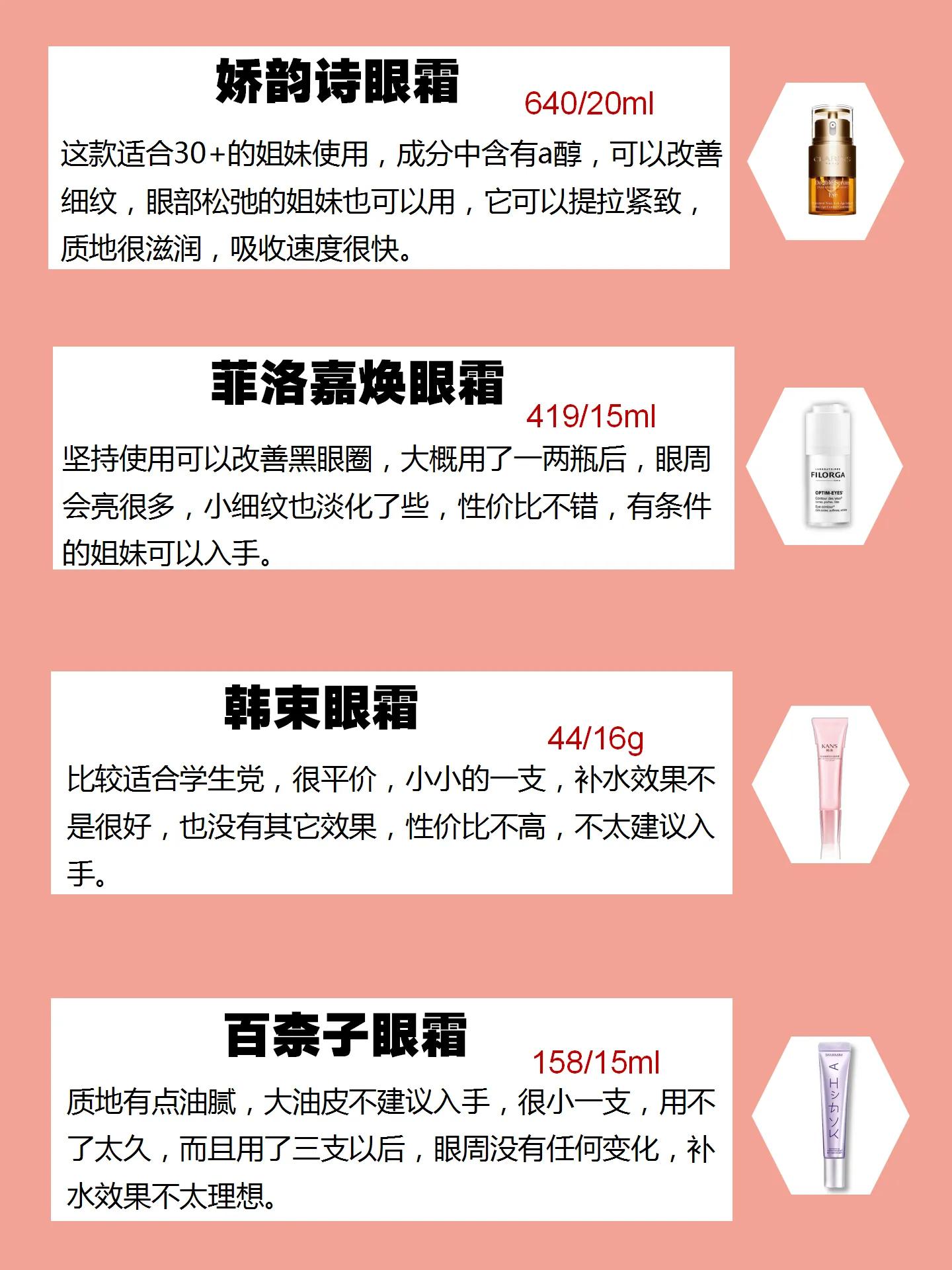 平价又好用的紧致抗衰老眼霜,别瞎买了眼霜