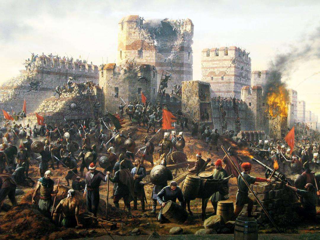 拜占庭帝国君士坦丁堡战役,兵锋所指之处