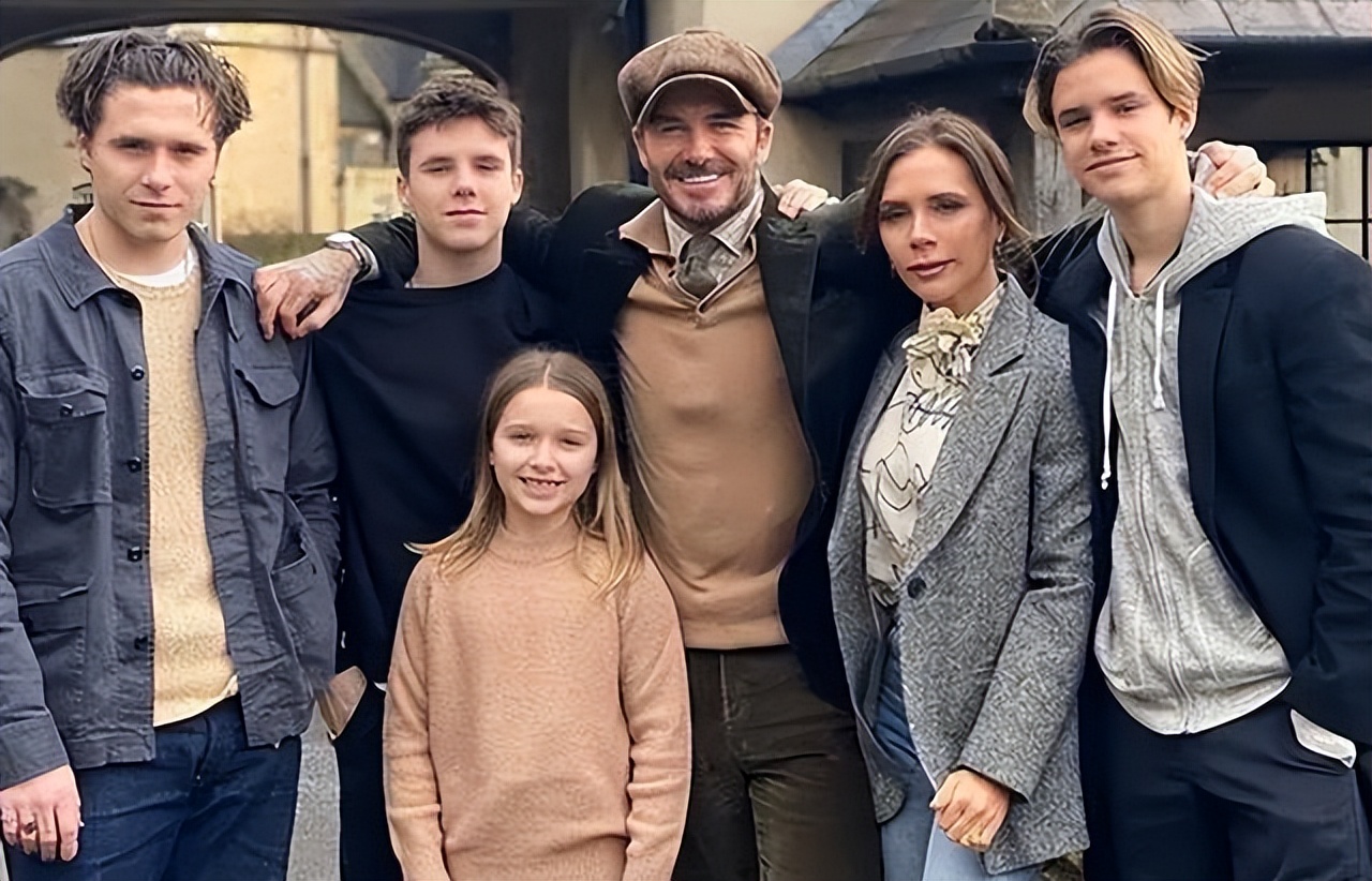 欧文一家跟贝克汉姆一家,凯里欧文两个女儿