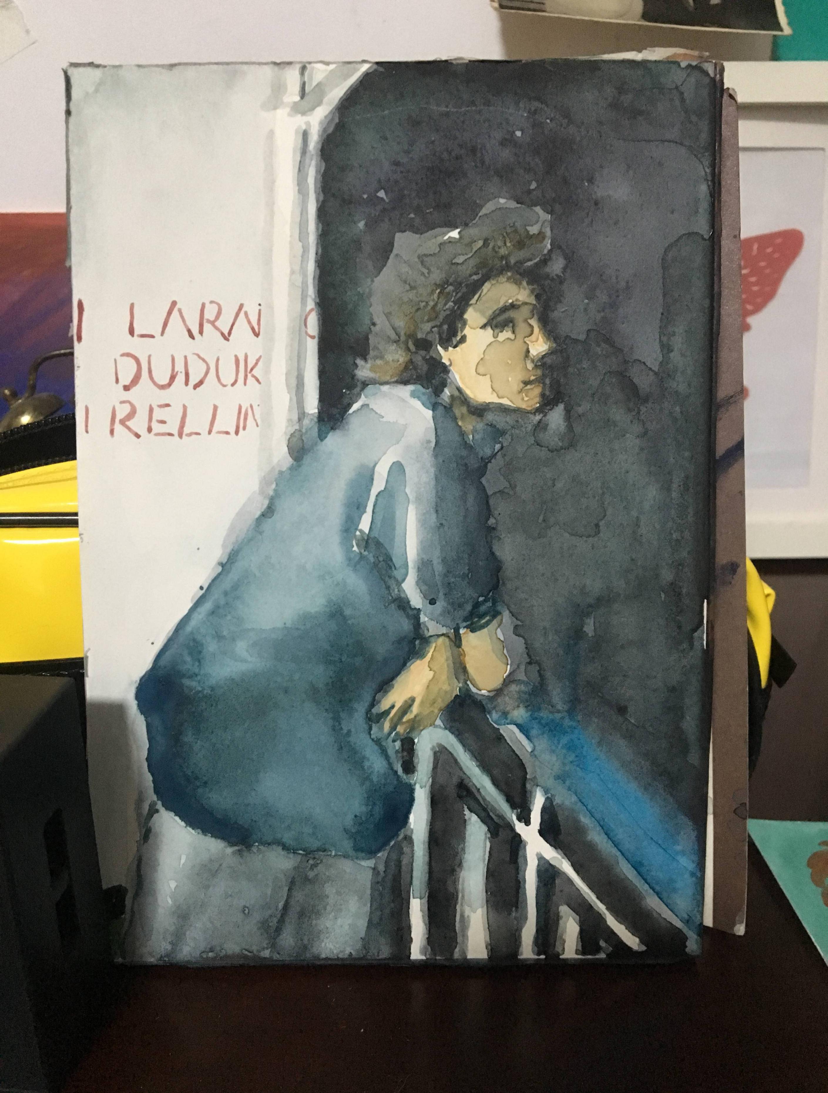 意大利人用中文记录疫情曾睡在雕塑里上海邻居送大米蟑螂药