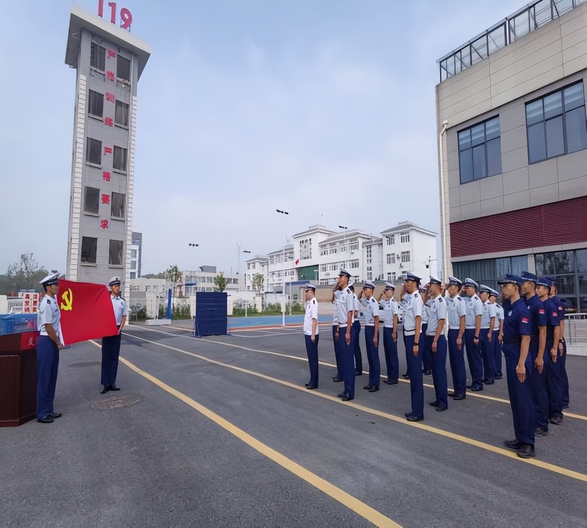 最美发布｜“蓝朋友”带你打卡六朝古都最美消防救援站（10）