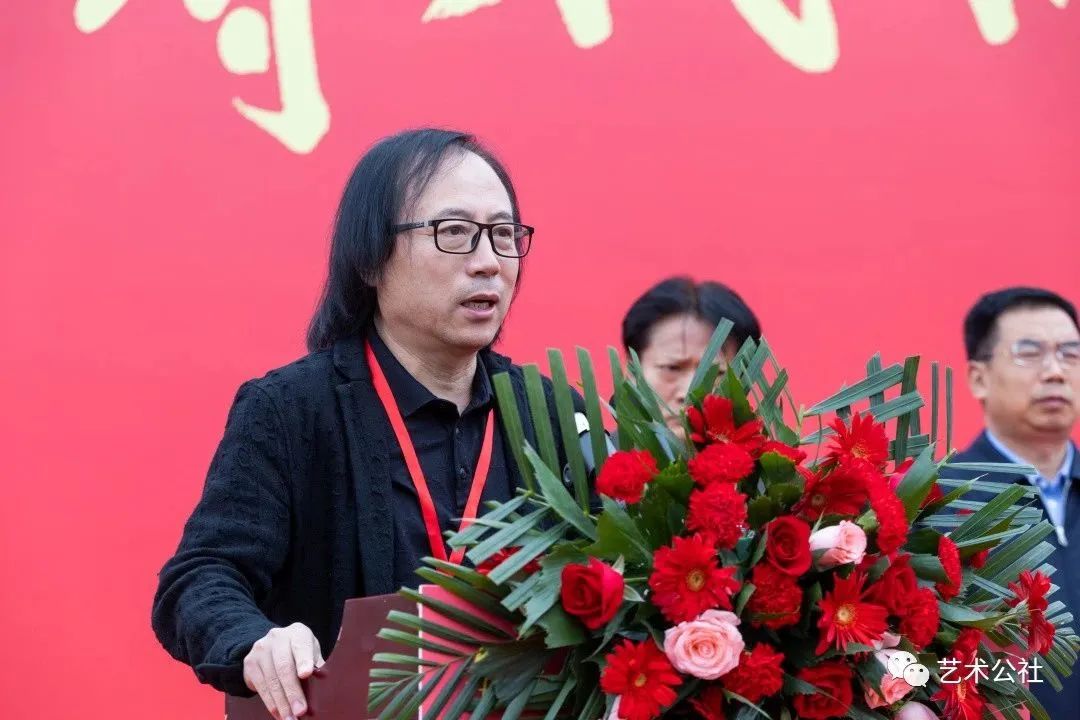 “与时代同行—中国书画名家走进榆阳学术邀请展”在陕西榆林开幕