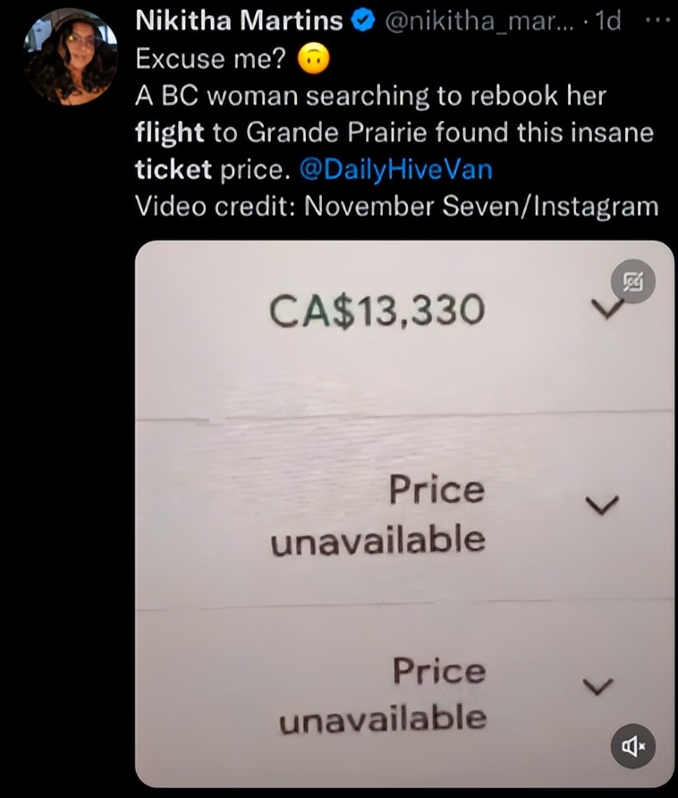 加拿大机票一万元,为啥最近来加拿大的机票涨了好多