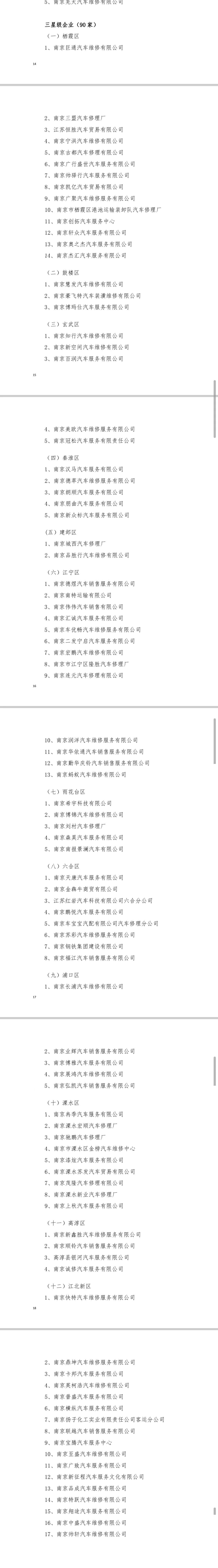 爱车维修先看企业星级！南京289家维修企业“上星”了