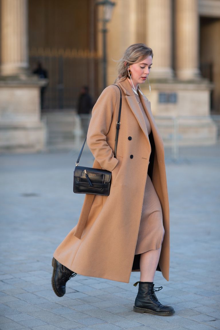 中长款西装大衣搭配,春款西装大衣穿搭高级感