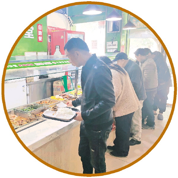 平价快餐店排行榜,12元自助快餐门店