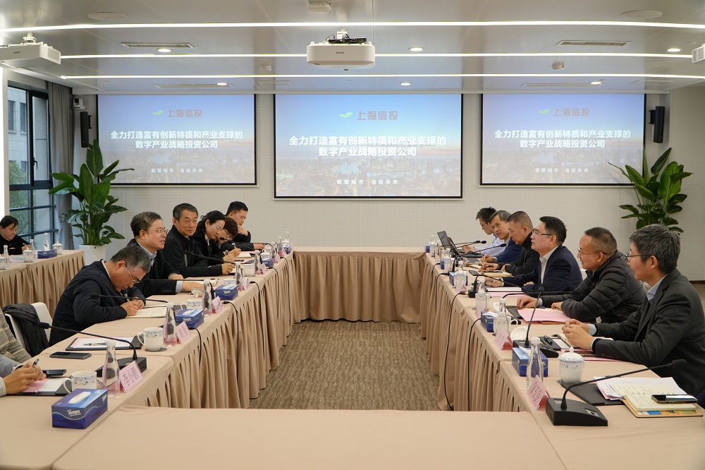 推动上海信息产业高质量发展，上海市政协副主席肖贵玉赴上海信投公司走访调研