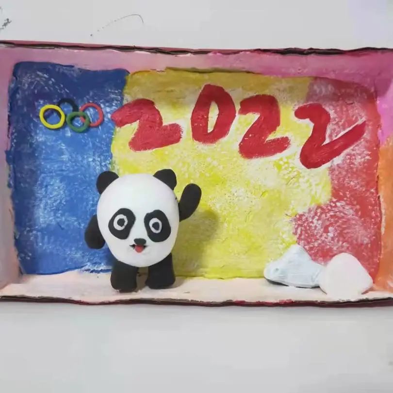 “齐心迎冬奥，运动促成长”手工制作展示