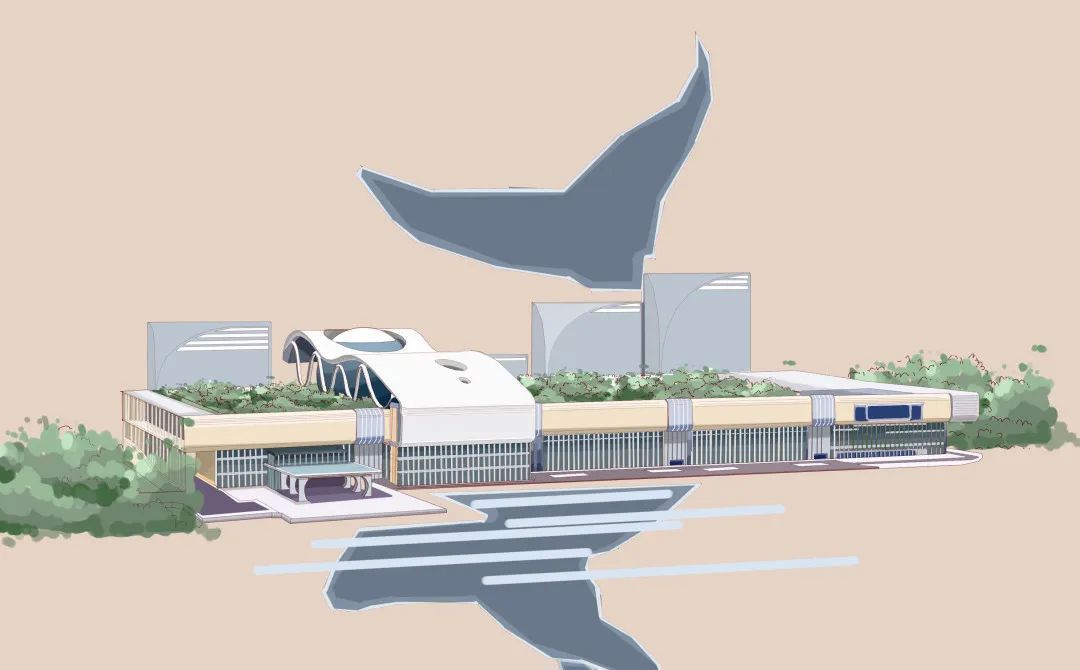 亚运场馆分布图手绘,亚运场馆创意绘画