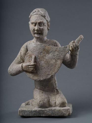 隋唐鎏金屏风石棺床,奔流文化