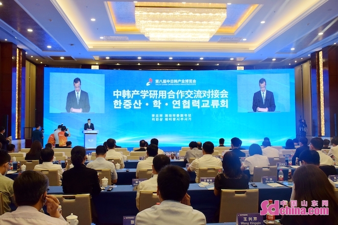中韩合作现场,中韩交流合作