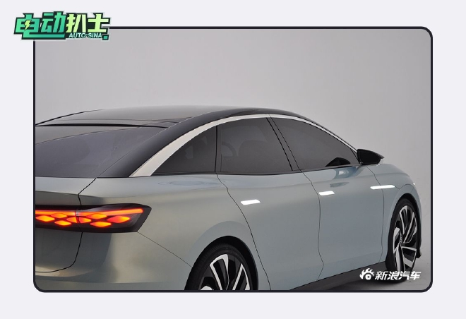 大众id系列概念车全自动驾驶纯电,大众id.aero概念车发布