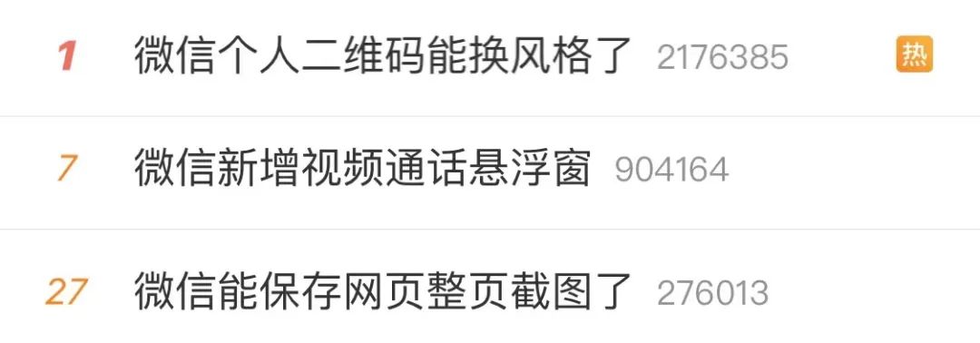 微信功能大上新！网友：终于满足诉求