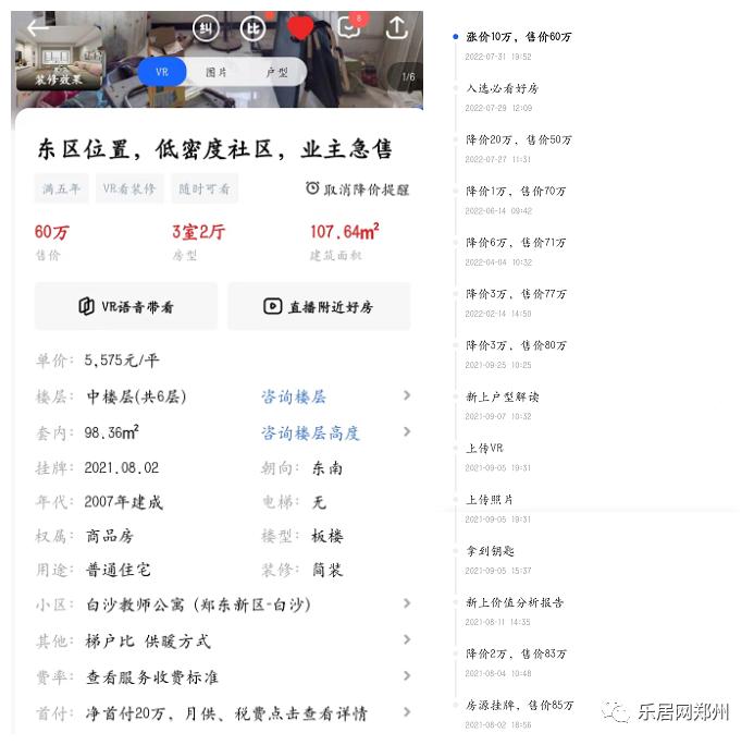 郑州二手房难卖,郑州十年以上的二手房好卖不