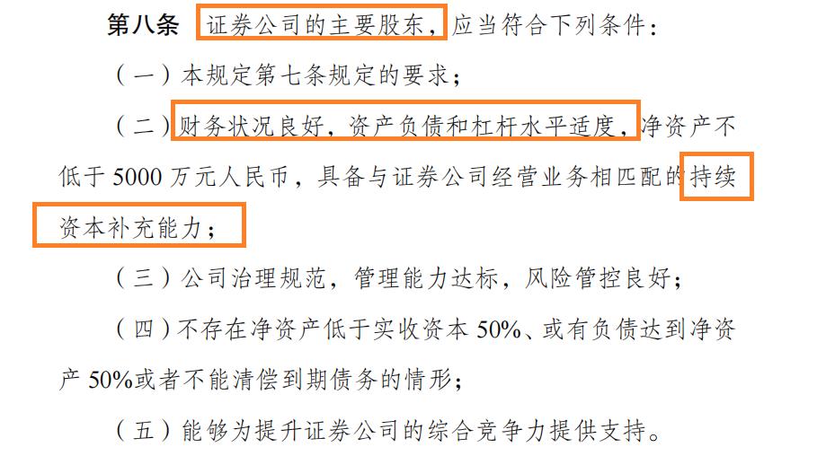 中小券商上市潮|东莞证券难获批文背后：第一大股东连续亏损资本补充能力存疑