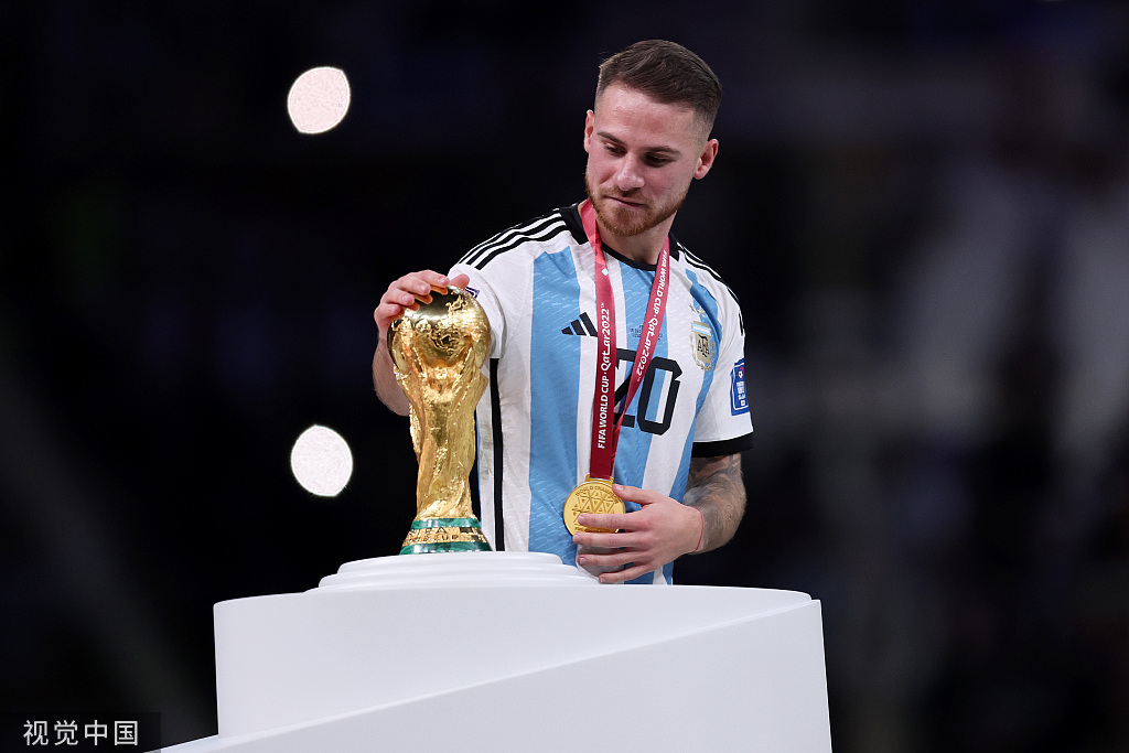 阿根廷队每个人都在成就梅西,阿根廷队每个队员都在为梅西圆梦